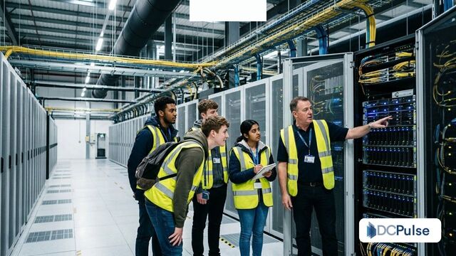 Students Exploring Digital Infrastructure