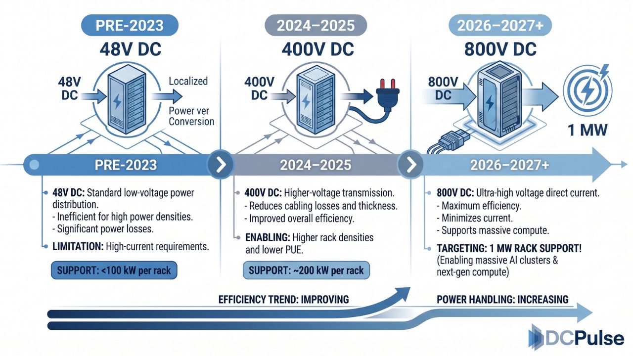 Data Center Power Architecture Evolution