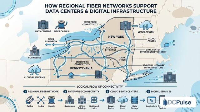 Fiber Expansion Extends the Regional Connectivity Layer