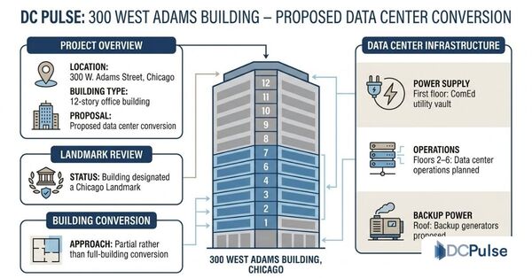 Office-to-data-center conversions remain technically challenging