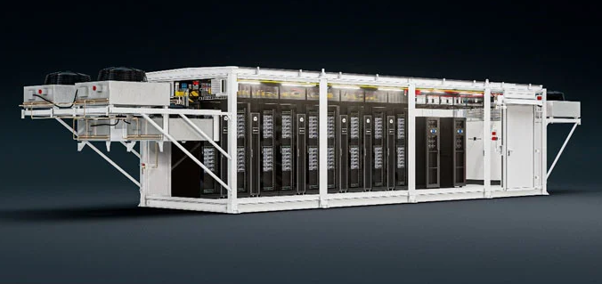 modular data center black